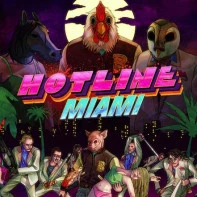 Screenshot of Hotline Miami available on the Drift Boss arcade hub catalog