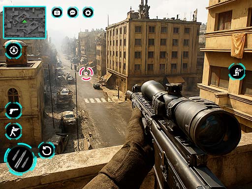 Screenshot of Sniper Shooting Offline Games available on Infinite Chef Online
