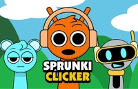 Screenshot of Sprunki Clicker available on the Drift Boss arcade hub catalog