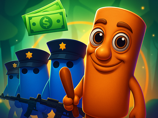 Screenshot of TunTun Sahur: Super Runner Game available on Infinite Chef Online